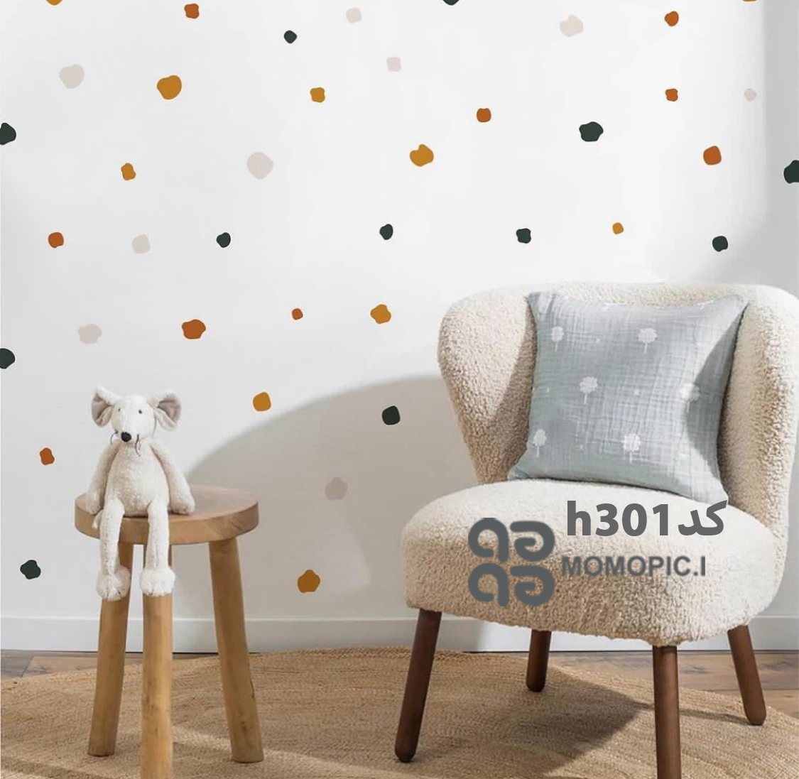 استیکر چند وجهی نامنظم کد h301