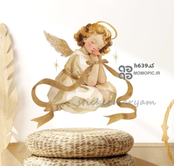 استیکر دیواری فرشته کد h639