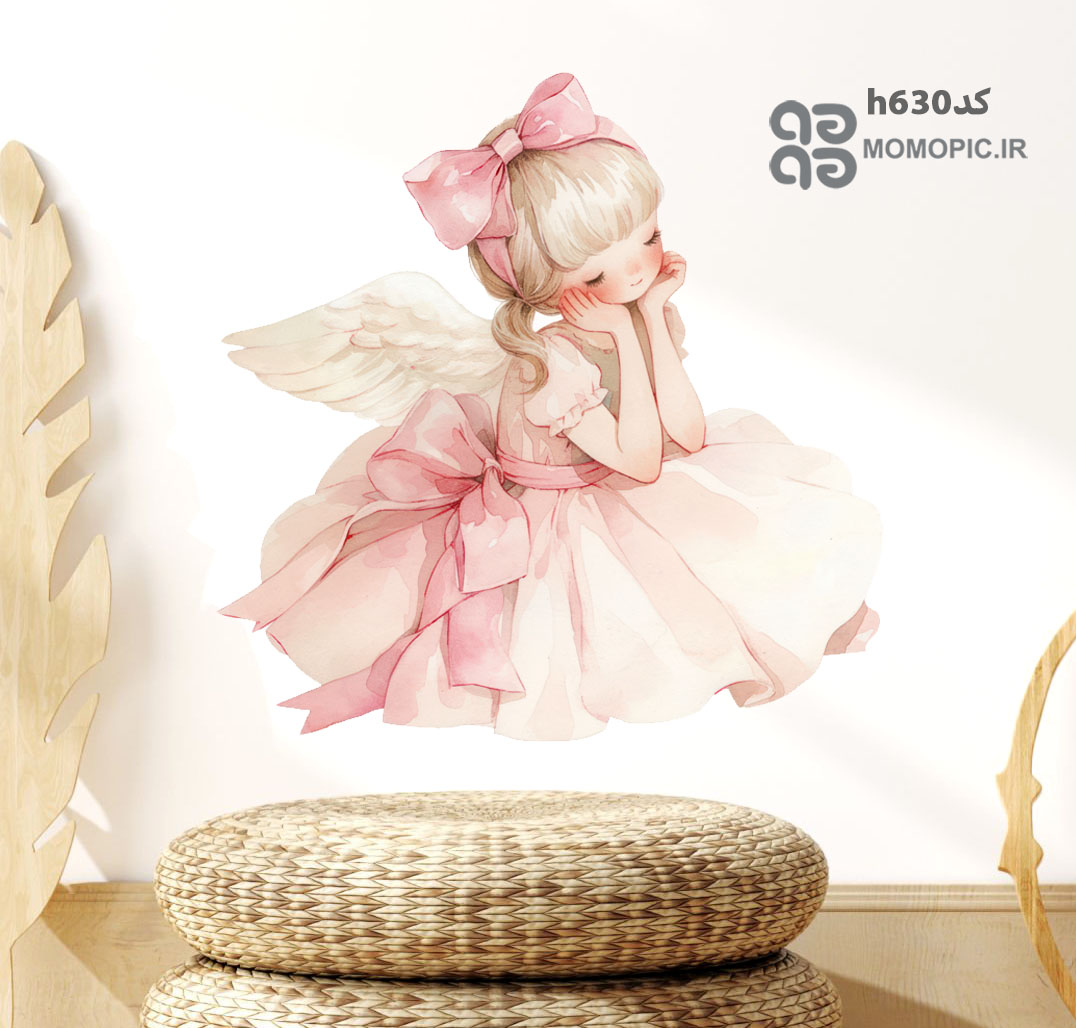 استیکر دیواری فرشته کد h630