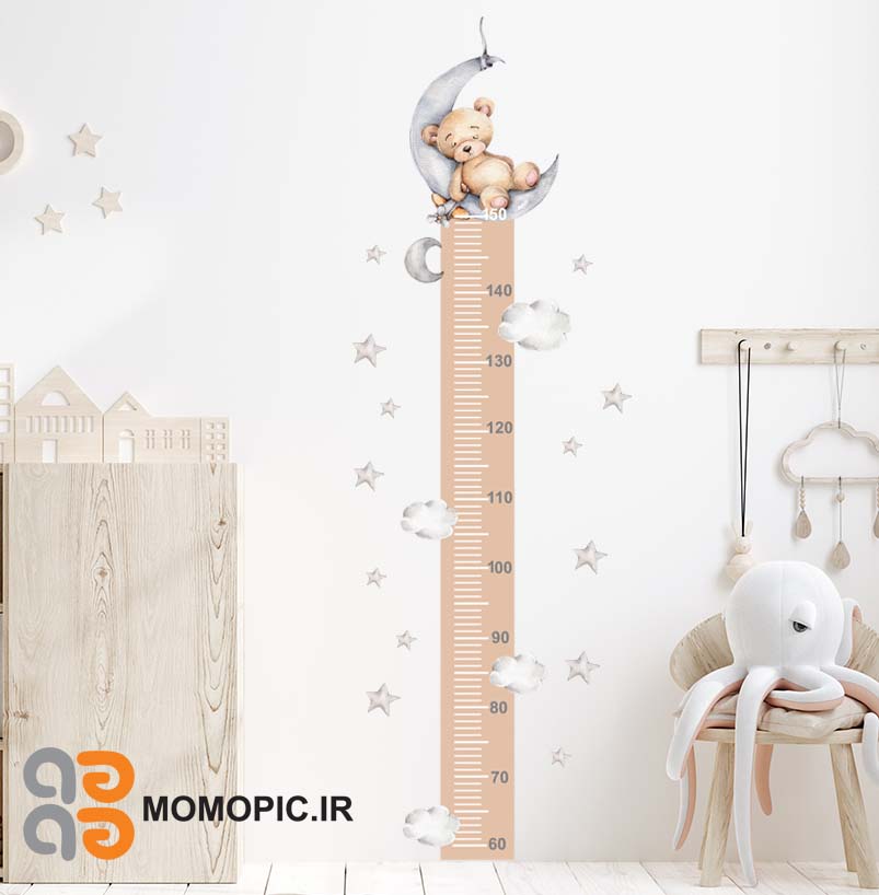 چارت اندازه گیری قد خرسی کد h107