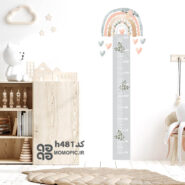 استیکر دیواری چارت قد رنگین کمان کد h481