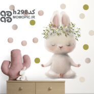 استیکر دیواری خرگوش کد h298